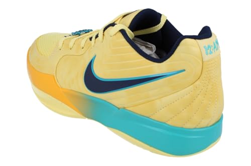 Image of Nike Ja 2 Basketball Shoes (FD7328-001, Black /Light Smoke Grey /Light Lemon Twist /Phantom)