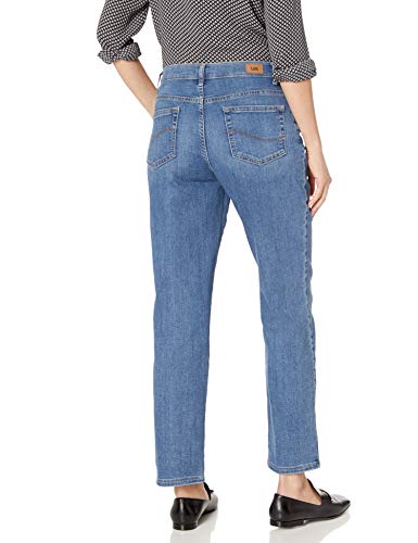 Image of Lee Women's Petite Relaxed Fit Straight Leg Jean