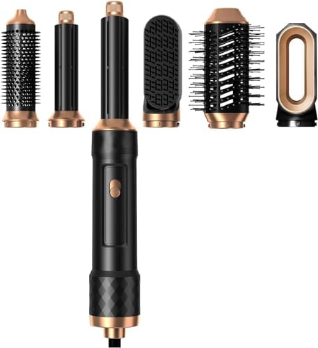 6 In 1 Detachable Hair Styling Tool Set Ionic Hot Air 
