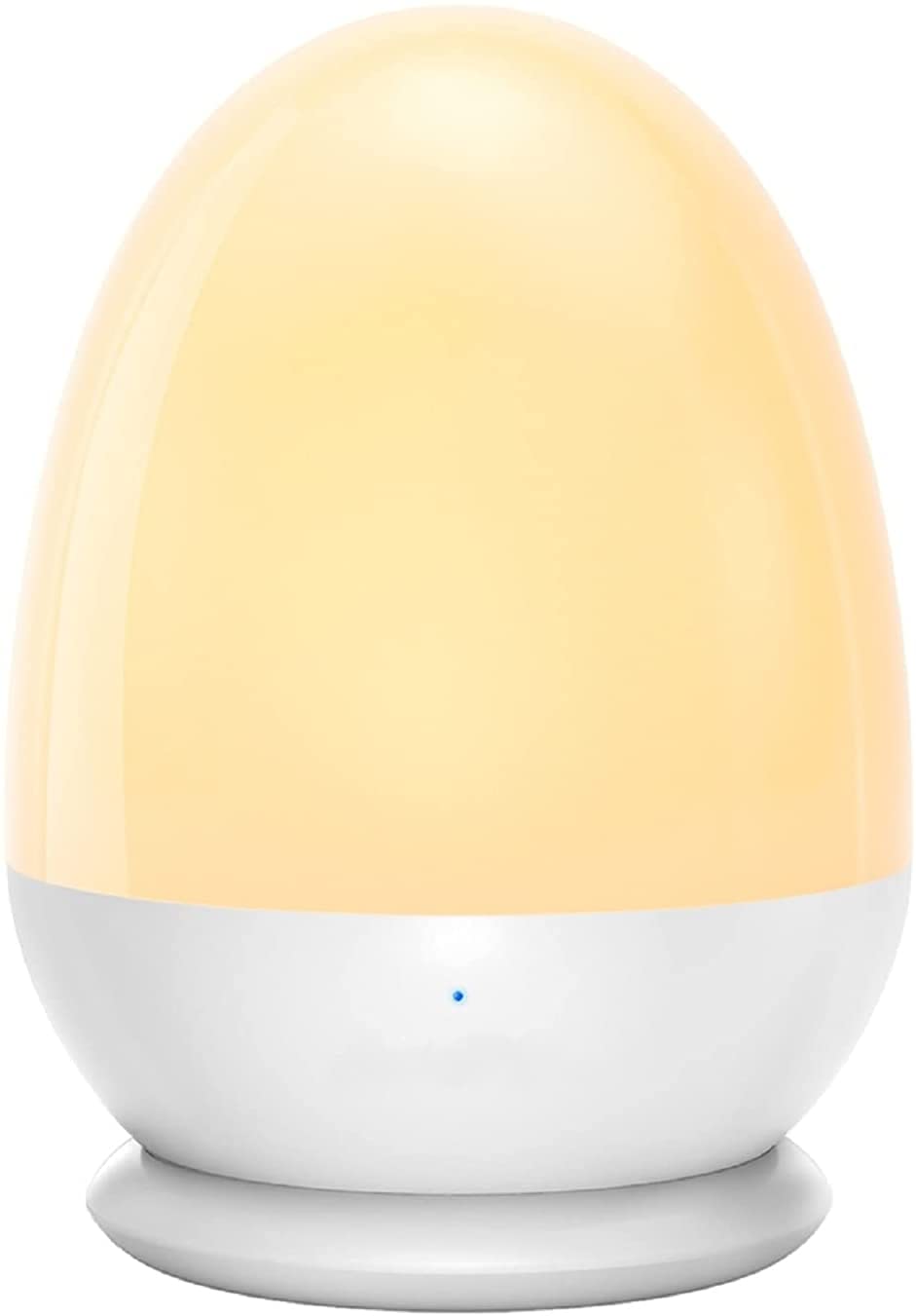 Chulovs Night Lights for Kids with Stable Charging Pad, Touch Control&Timer Setting, ABS+PC Baby Egg Lamp for Breastfeeding (White)