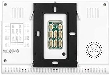 TMEZON 7 Inch Color LCD Touch Button Video Door Phone Doorbell Intercom Entry System,Only can work with MZ-IP-V103W