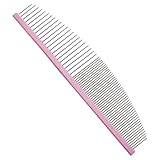 Haustierkamm | Massierende Mondform | Kamm Für Die Gesichts- Und Augenpflege | Für Kätzchen Kleine Mittelgroße Große Rassen Tiere Salon Zuhause Studio Tierheim