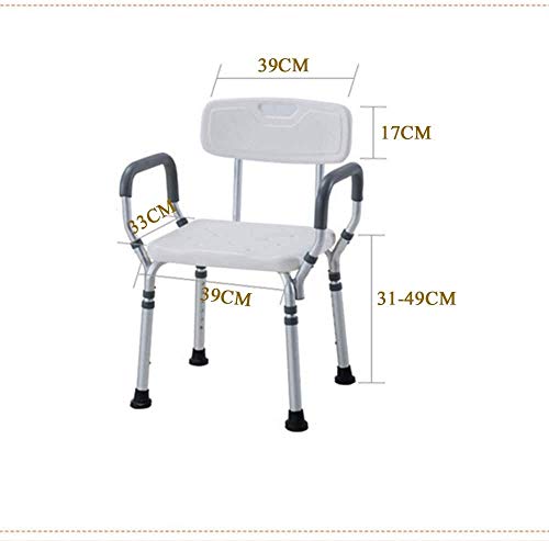 Chaise de bain en aluminium durable et finitions ergonomiques - 8