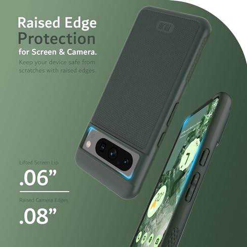 Image of TUDIA MergeGrip Magsafe Compatible for Google Pixel 8 Pro Case - Pine Green