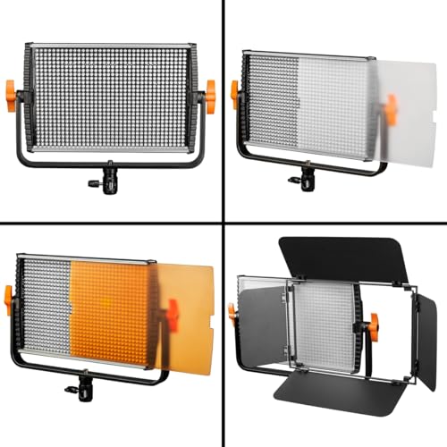 Walimex Pro Led Niova 900 Plus Lampe Vidéo Daylight Lumière Du Jour Avec Trépied Éclairage Réglable 5600 K De - vue 8