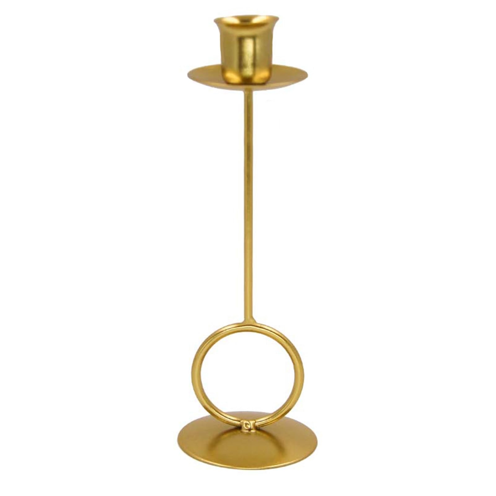 Pangboer A Large Size Nordic Iron Taper Holder Metal Candlestick Stand Wedding Centerpieces Decoration For Elegant In Any Room Iron Holder