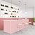 WalDecoo Subway Tile Peel and Stick Backsplash Tile, 10-Sheet Premium Self Adhesive Tiles for Kitchen, Stronger Upgrade Adhesive, Pink Stick on Backsplash for Kitchen and Bathroom(12" × 12").
