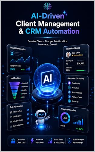 AI-Driven Client Management & CRM Automation : How to Use Artificial Intelligence for Client Management, Lead Scoring, Sales Forecasting, and Customer ... Secrets for Real Estate Agents Book 6)