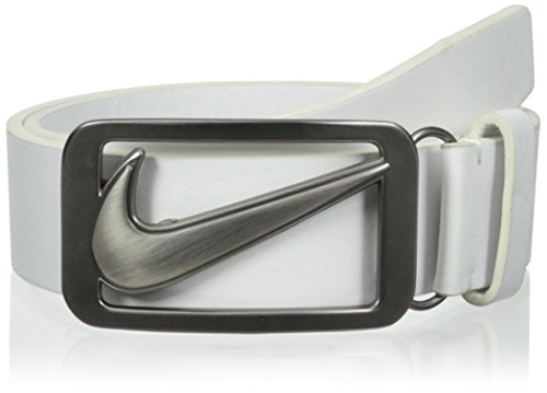 Nike Men's Swoosh Cutout Reversible Belt