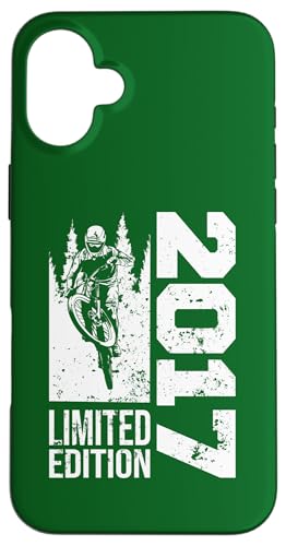 MTB Mountainbike Nacido en 2017 Cumpleaños BTT-Bicicleta Carcasa para iPhone 16 Plus