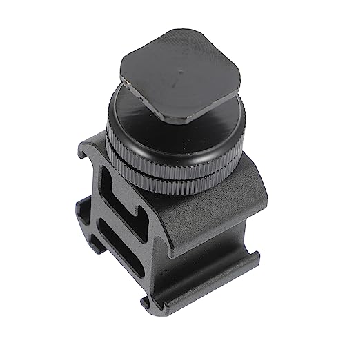 VILLCASE Professional Camera Base Hot Shoe Mount DSLR Tripod Adapter Compatible Flash Holder