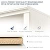 71 Inch Tall Bookcase, Modern Freestanding Bookshelf 9 Tier Bookcases, Large Open Display Shelf Storage Cabinet Organizer For Living Room, Home Office, Library, Bedroom (White - View #10