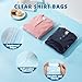 58 Pcs Clear Cellophane Bags, 14x20 Inch Resealable Poly Bag, Self Sealing Shirt Bags, Clear Bag for Clothes, magazine, postcard