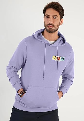 Image of TAGAS Men's Cotton Printed Hooded Sweatshirt || Sweatshirt for Men || Jacket for Men || Men's Hoodie || Stylish Hoodie || Hoodie