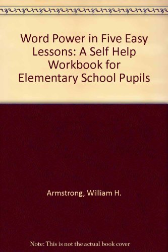 Word Power in Five Easy Lessons: A Self Help Wo... 081202267X Book Cover