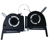 Sicastar CPU GPU Cooling Fan for Asus TUF Gaming (2022) FX507ZM FX507ZM-ES74 FX507ZR FA507RM FA507RR FX707ZM FX707ZR RTX 3060 3070 3070ti DC12V Series Replacement Fans (Not fit RTX 3050/2050 Series)