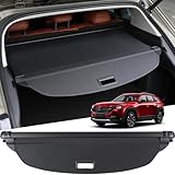 Birbenben OEM Style Cargo Cover for Mazda CX50 CX 50 Hybrid 2025 2024 2023 Accessories, Retractable Trunk Cover Security Shield Shade Privacy Screen with 2pcs Car Headrest Hooks for 2026 Mazda CX-50