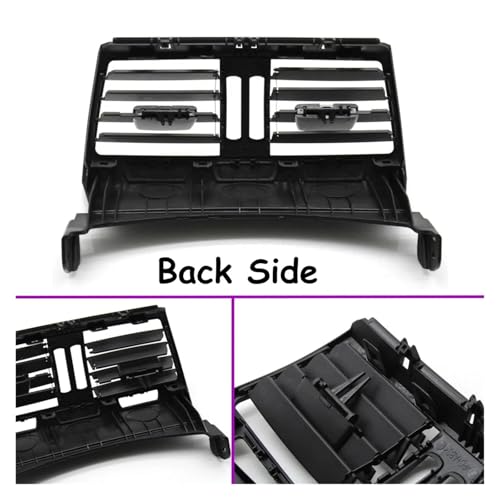 Rejillas de aire acondicionado traseras para BMW X5 X6 E70 E71 E72 de 2007 a 2013 (Modelo C) 5