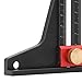 ZASCHMOY Aluminum Alloy Height for Woodworking Saw Tables, Depth Measuring Tool with Precise Measurement Range of 0-50mm/1.97in.
