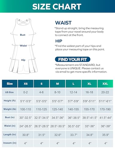 Ewedoos Tennis Dress Womens Athletic Dress Built-in Easy Peezy Shorts & Bra High Neck Adjustable Straps Workout Dresses Black