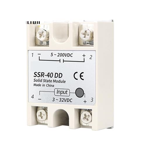 Relais SSR-10DD monophasé pour montage sur radiateur en aluminium