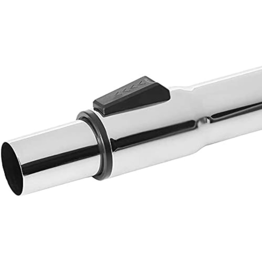 ALGOMAS Tubo aspirapolvere 32 mm di diametro Estensibile Acciaio inossidabile Adattabile a tutte le marche con diametro di 32 mm nel tubo