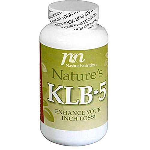 HealthSmart - Nature's KLB-5 - Diet Supplement - Enhance Inch Loss - Blue-Green Algae - Bromelain - Lecithin - Kelp - Apple Cider Vinegar - 180 Capsules