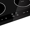 Empava 24” Electric Stove Induction Cooktop with 4 Power Boost Burners Smooth Surface Vitro Ceramic Glass in Black, 24 Inch #1