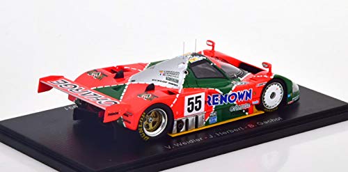Amazon.co.jp: スパーク 1/43 マツダ 787B #55 優勝 ル・マン24時間