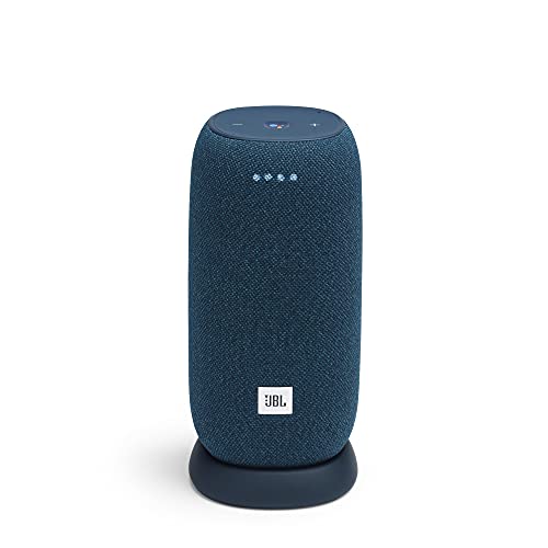 Image of JBL Link Portable 360 Degree Wi-Fi & Bluetooth Wireless Streaming Speaker with 8 Hours Playtime, IPX7 Waterproof and Voice Assistance Integrated (Blue)