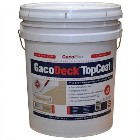 Gaco Western LLC 35511845 Top Coat Desert 5-Gallon