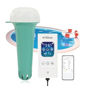 RYAKKA 7-in-1 WLAN Smart Pool Wassertester