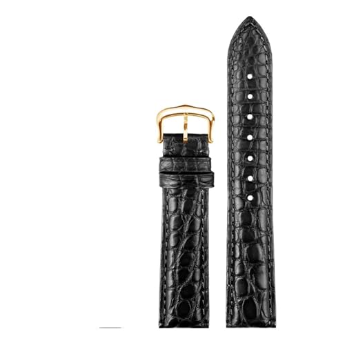 [-ł] 16/17/18/20mm NR_CEHb`ohuXbg JeBG h \V[Y Y fB[X U[EHb`XgbvΉ(Black gold pin,18mm-width)