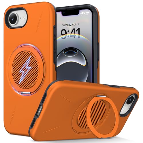 TLOMPLO for iPhone 16epP[X magsafeΉ 360°]X^h ϏՌ ČRMILKi  Ot CX[dΉ ACtH 16e pJo[ wh~ Yی IW 525-ip16e-05