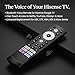 Hisense TV Remote Control Replacement with Voice Control and Bluetooth for Google TV
