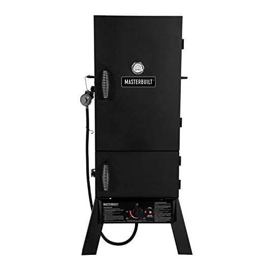 Masterbuilt MB20052318 MPS 230S Propane Smoker, 30" (Newer Version), Black