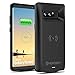 [Upgraded] Galaxy Note 8 Battery Case Qi Wireless Charging Compatible, Newdery 5500mAh Slim Extended Rechargeable External Charging Case Compatible Galaxy Note 8 (6.3" Black)