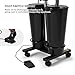 Artist hand Portable Adjustable Shampoo Bowl with Electric Pump, Hair Washing Station,Includes 2 Buckets, Drain Hoses,High-Pressure Sprayer, Foot Pedal Switch,Black