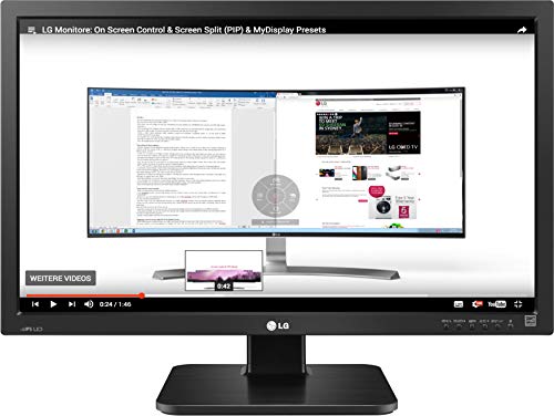 LG 24BK55WY-B.AEU 60,96 cm (24 Zoll) LED Display schwarz