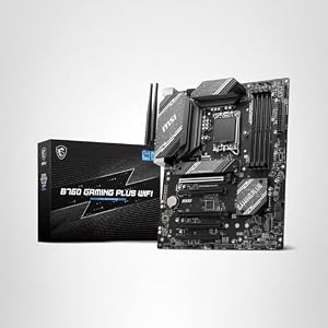 MSI – Placa base para juegos B760 Gaming Plus WiFi (Compatible con procesadores Intel de 12ª/13ª/14ª generación, LGA 1700, DDR5, PCIe 4.0, M.2, LAN 2.5Gbps, USB 3.2 Gen2, HDMI/DP, Wi-Fi 6E, Bluetooth