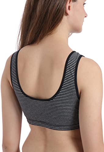 Image of CAKYE 3 Pack Maternity Nursing Sleep Bra Breastfeeding Cotton Bralette