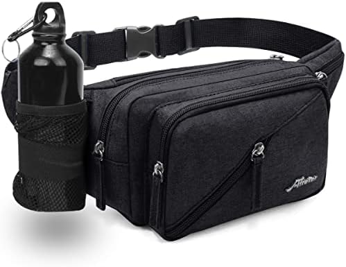 Aucuu Tactical Waist Bag - Waterproof MOLLE EDC Pouch With Phone Holster & Hook For Hiking, Camping, Travel - View #2