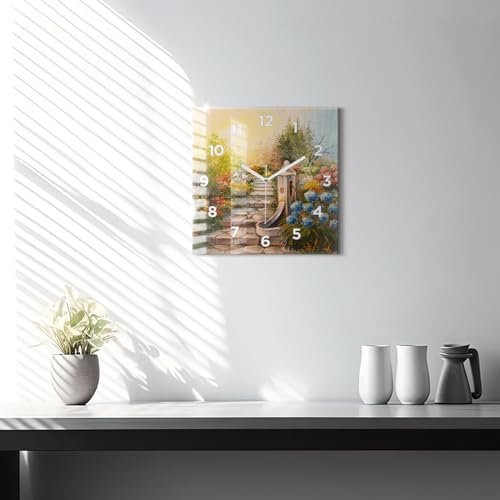 Horloge de qualité supérieure Wallfluent au design de forêt - 3