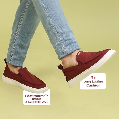 Image of YOHO Kite Men's Stylish Versatile Breathable Slip-On Sneakers (SoS)
