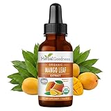 Herbal Goodness Organic Mango Leaf Extract Liquid | Metabolism & Immune Support Drops | Alcohol-Free African Mango Leaf Supplement for Digestion & Glucose Balance | Non-GMO, Vegan - 1 fl oz