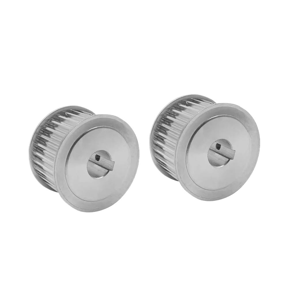 Polea de distribución 24T/25T tipo AF con chavetero de aleación de aluminio con diámetro interior de 8-22 mm | 12mm-keyway 4x1.8mm,25T (1pcs),21mm(for belt 20mm)