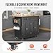 VEVOR Kitchen Island Cart, 35