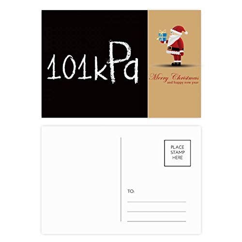 Cartes postales Père Noël sous pression atmosphérique Kowledge Unit
