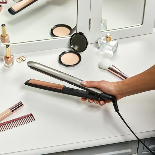 Remington Professional Hair Straightener [Heat Protection Sensor to Reduce Hair Damage] Keratin Protect (High-Quality Keratin Ceramic Coating with Almond Oil) Digital Display, 160-230°C, Hair Straightener S8593 - View 7