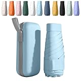 【Design Élégant et Matériaux Durables】Avec ses 6 baleines renforcées et son manche en aluminium, ce mini parapluie allie stabilité et longévité. Sa toile haute densité sèche rapidement, faisant de ce parapluie de poche un accessoire aussi pratique que raffiné